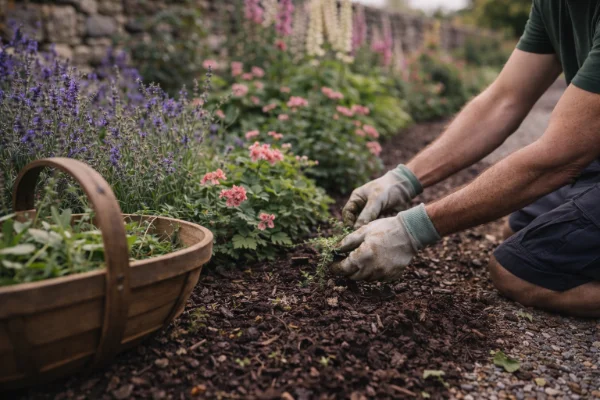 Garden weeding and border maintenance in Sidmouth Devon